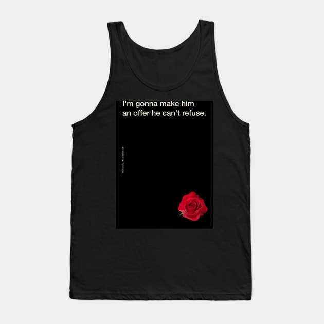 An offer he can't refuse Tank Top by johnsalonika84